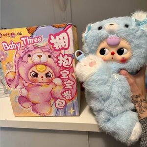 Baby Three Blue Backpack